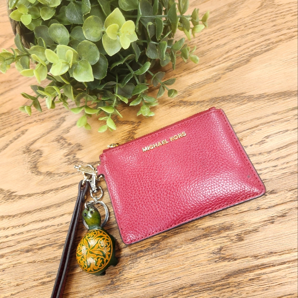 Michael Kors Pink Jet Set Coin Purse